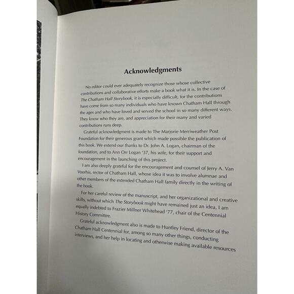 The Chatham Hall Storybook: The First 100 Years [hardcover] Labouchere, Albert E - Picture 5 of 7